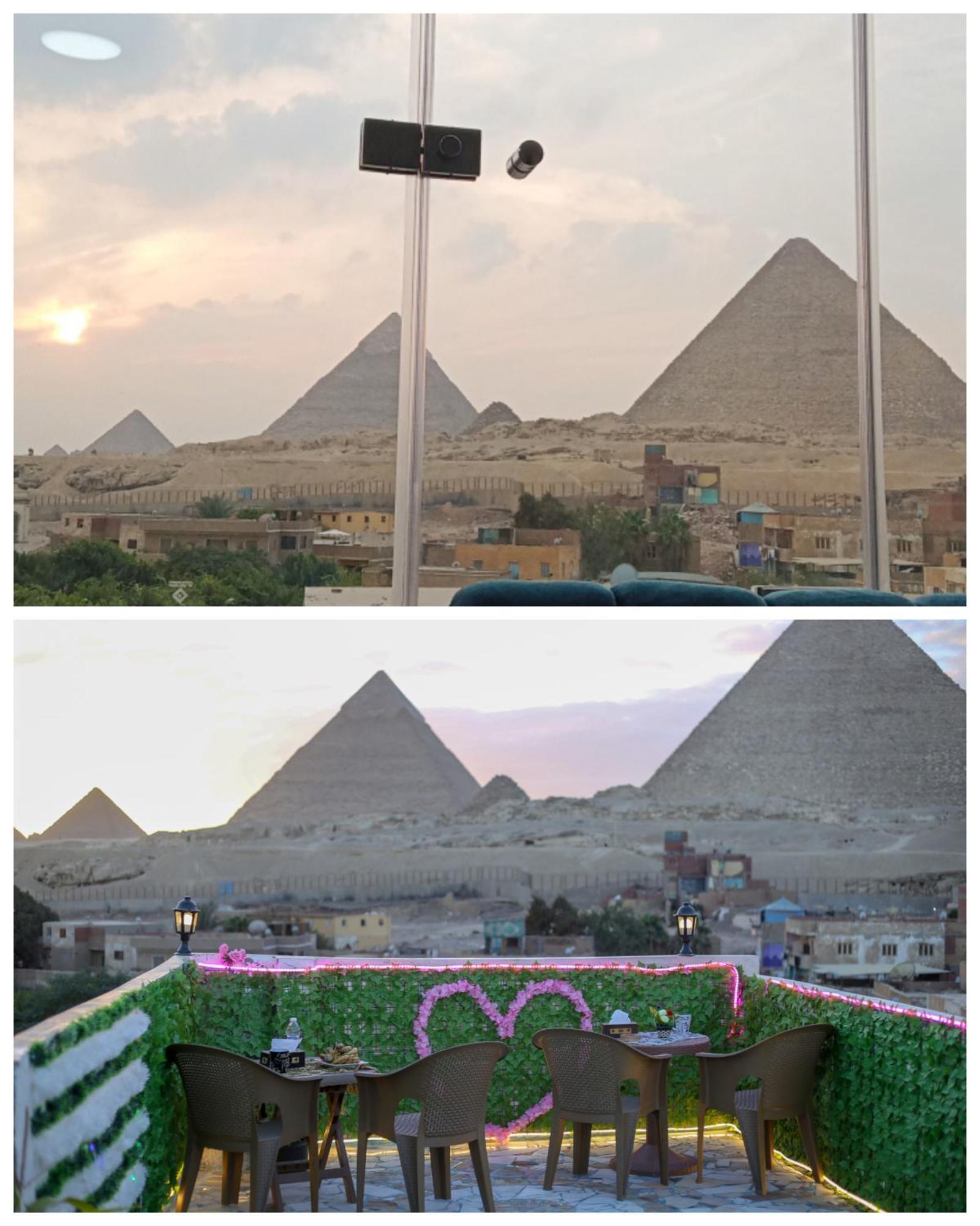 Pyramids Show Hotel Kafret el-Gabal Eksteriør billede